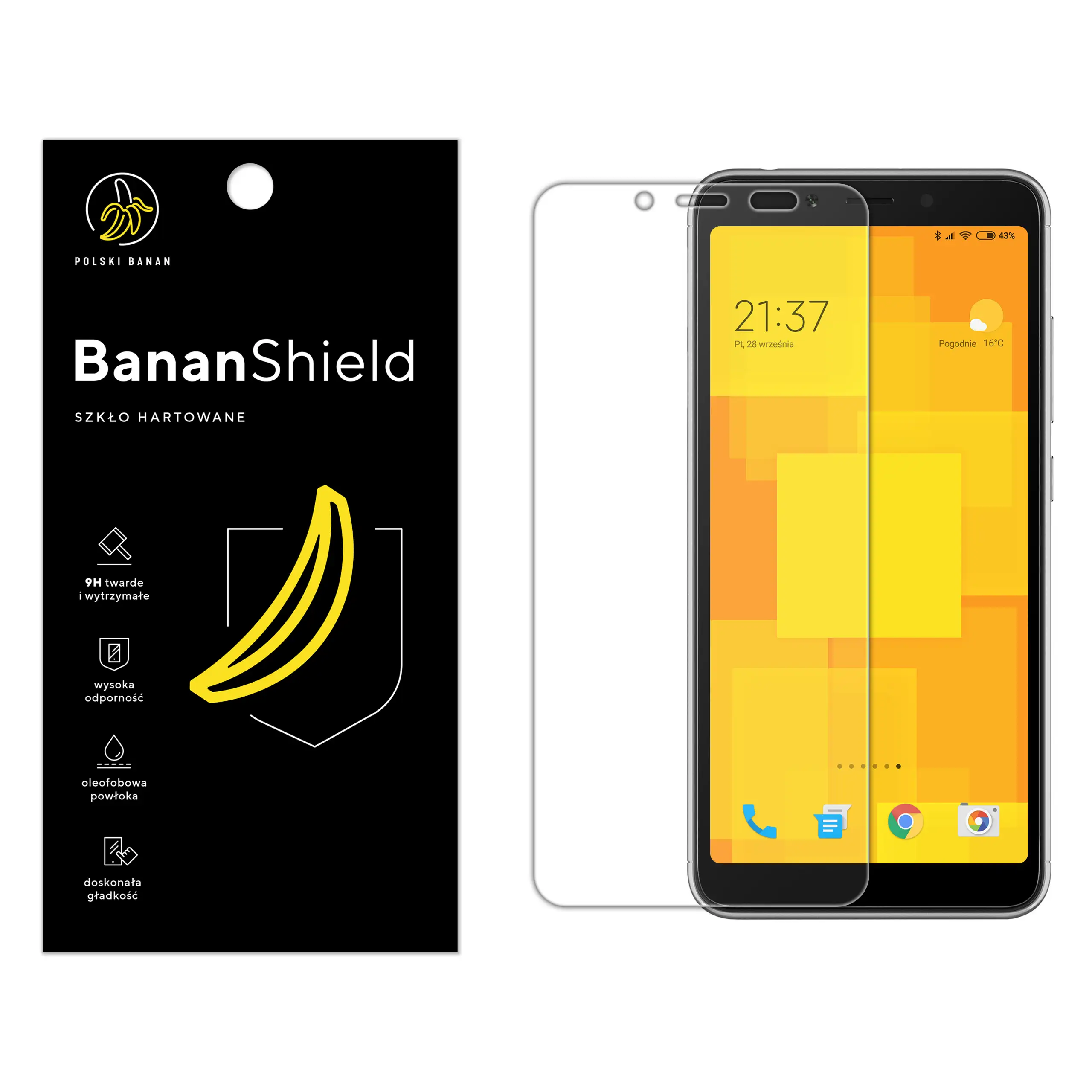 Szkło hartowane Polski Banan BananShield do Xiaomi Redmi 6 / 6A